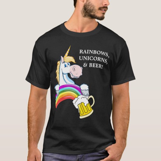 Pint van goud aan het einde van de regenboog (plus t-shirt (Voorkant)