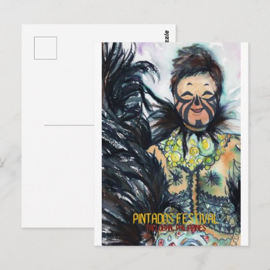 Pintados Festival - DNM Briefkaarten (Voorkant / Achterkant)