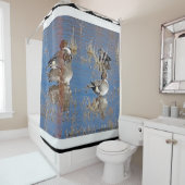 Pintail Duck Birds Wildlife Animal Pond Douchegordijn (In situ)