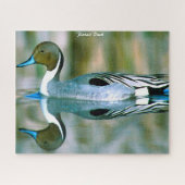 Pintail Duck Jigzaag Puzzle Legpuzzel (Horizontaal)
