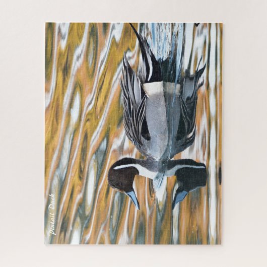 Pintail Duck Legpuzzel (Verticaal)