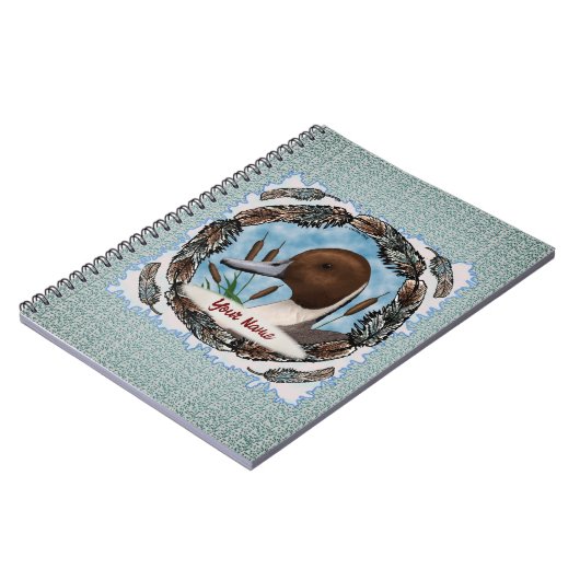 Pintail Duck notitieboek (Linkerzijde)