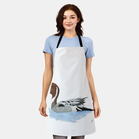 Pintail Duck Schort (Gedragen)