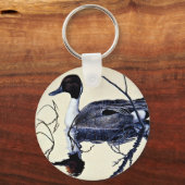 Pintail duck sleutelhanger (Voorkant)