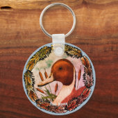 Pintail Duck sleutelhanger (Voorkant)