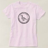 Pintail Duck Waterfowl Natuur Vogelorganisatie T-shirt (Design voorkant)