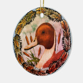 Pintail eend ornament (Links)