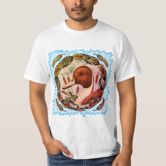 Pintail eend t-shirt (Voorkant)