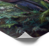 Pintando al aire libre (Autorretrato) Poster (Hoek)