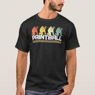 Pintball Retro Air Pistolen Shooghame T-shirt