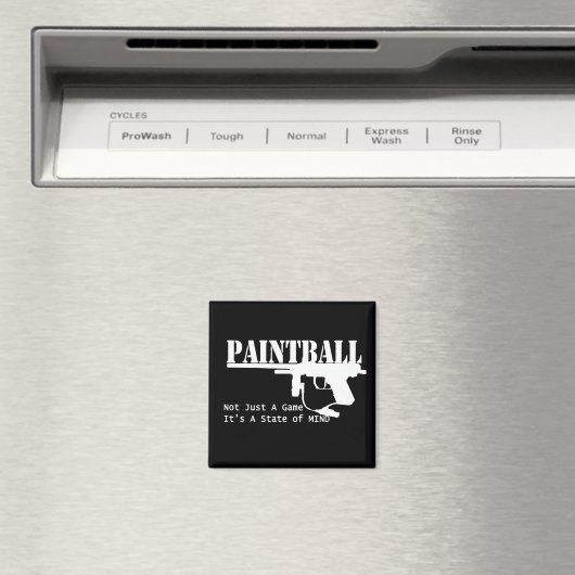 Pintball State of Mind Magneet (Insitu (Vaatwasser))