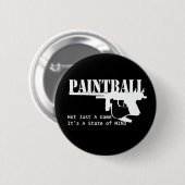 Pintball State of Mind Ronde Button 5,7 Cm (Voorkant /achterkant)
