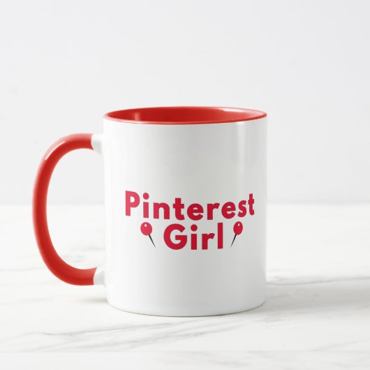 PInterest Meisje Mok (Links)