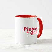 PInterest Meisje Mok (Voorkant rechts)
