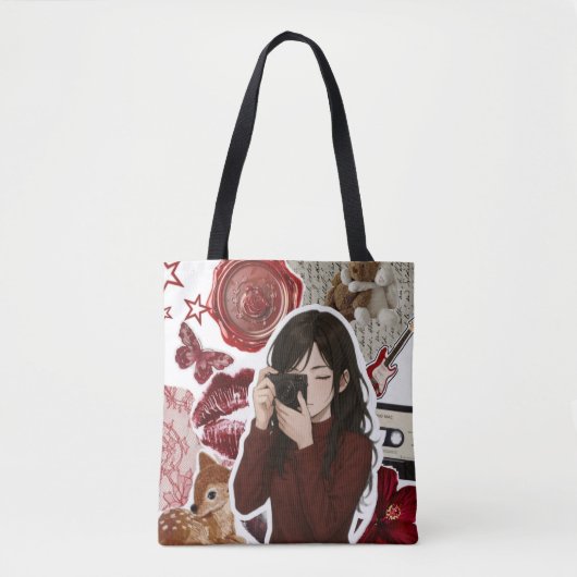 Pinterest vibe tote bag  (Voorkant)