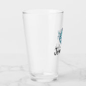 Pintglas - Je m'en fish Glas (Rechts)