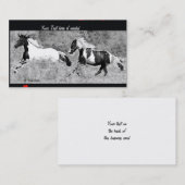 Pinto Business-kaarten Visitekaartje (Voorkant / Achterkant)