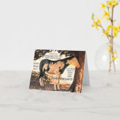 Pinto Deaf Horse Chiaro Kaart (Gele Bloem)