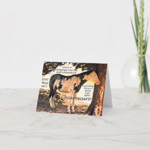 Pinto Deaf Horse Chiaro Kaart