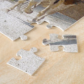 Pinto en kinderen in buggy legpuzzel (Zijkant)