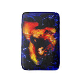 Pinto en Spirit Flames Equine Theme Badmat (Voorkant Verticaal)