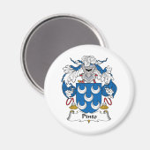 Pinto Family Crest Magneet (Voorkant / Achterkant)