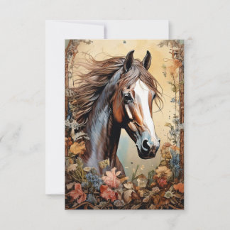 Pinto Horse Bedankkaart