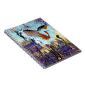 Pinto Horse Digital Art Notitieboek (Rechterzijde)