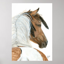 Pinto Horse van het Poster BiHrle