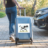 Pinto Overo Paard Educatieve Equine Anatomie Grafi Sticker (Koffer Insitu)