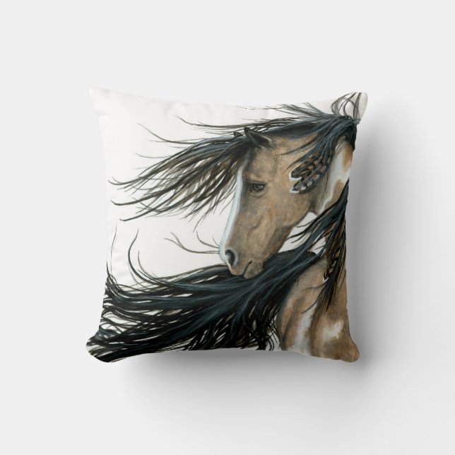 Pinto paard door BiHrLe kussen (Voorkant)