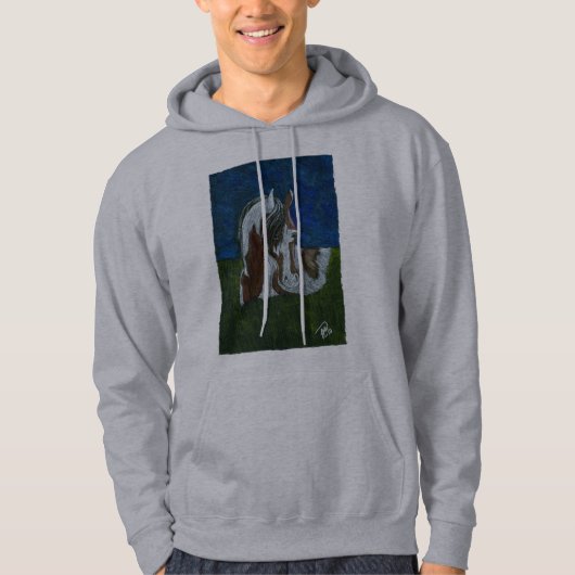 Pinto-paard Hoodie (Voorkant)