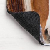 Pinto paard Mount Moran in de winter Muismat (Hoek)