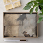 Pinto Paardenrennen Olieverfschilderij Decoupage Tissuepapier (Geschenk)