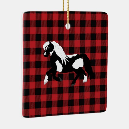 Pinto Pony Ornament (Rechts)