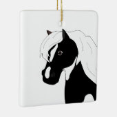 Pinto Pony Ornament (Rechts)