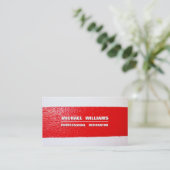 PINTOR - Profesional construcción Simple blanco Visitekaartje (Staand voorkant)