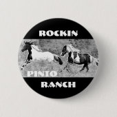 Pintos Galloping,  Ronde Button 5,7 Cm (Voorkant)
