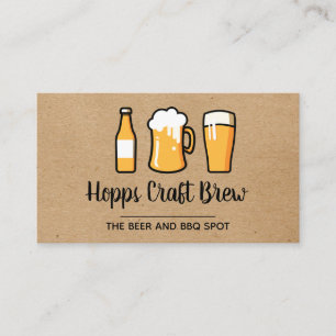 Pints of Bier Visitekaartje