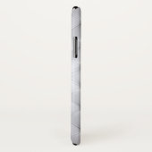 Pintuck look wit en goud elegant Case-Mate iPhone case (Achterkant / rechts)