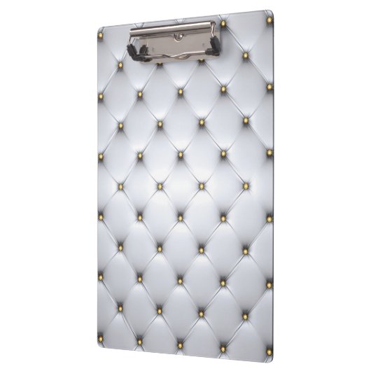 Pintuck ziet er wit en goudelegant uit klembord (Links)