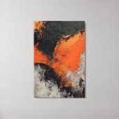 Pintura abstrata Textura concreto Impressão Canvas Afdruk (Voorkant)