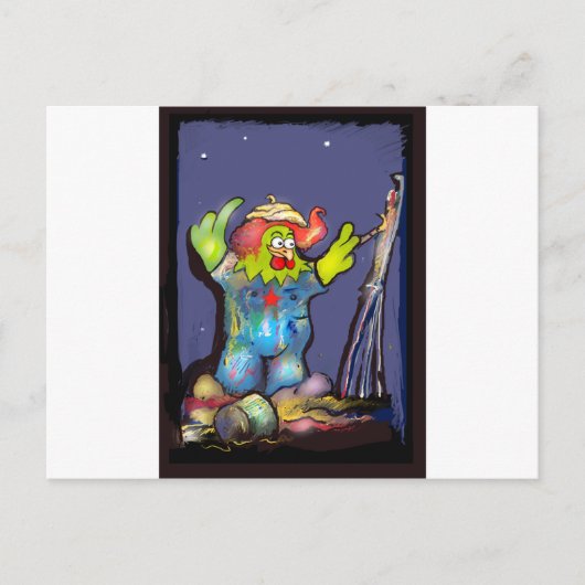 Pintura digital realizada en Photoshop con tableta Briefkaart (Voorkant)