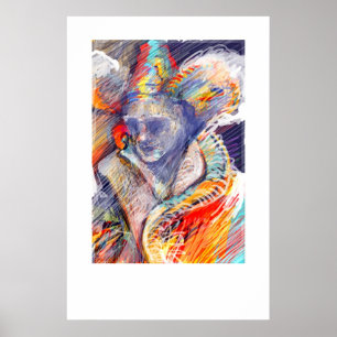 Pintura digital realizada en Photoshop con tableta Poster