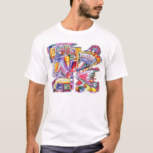 Pintura digital realizada en Photoshop con tableta T-shirt