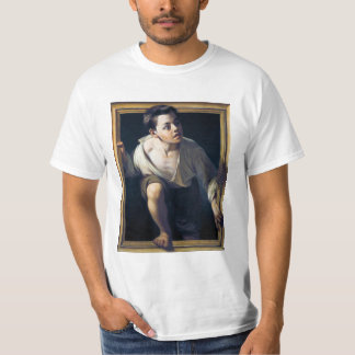 Pintura "Escapando de la crítica" Trampantojo Art T-shirt
