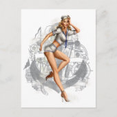 pinup 2 briefkaart (Voorkant)