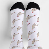 Pinup Aangepaste Duurzame Premium Crew Sock Sokken (Top)