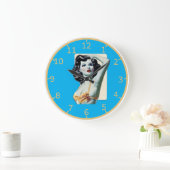 Pinup Art Wall Clock Grote Klok (Huis)
