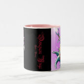 pinup auf anker tweekleurige koffiemok (Center)